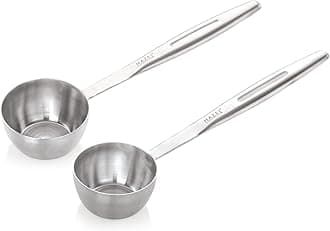 Stainless Steel Ladle With Handle | Doya/Loti Tea Pourer Canteen Server Set Of 2, 9.4 CM