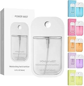 AzoneeHand Sanitizer Spray - Odorless Scent | Travel-Size 45ml | Moisturizing Aloe & Vitamin E | Alcohol-Free | Gentle for Adults & Kids | 3-Second Quick Clean | On-The-Go Germ Protection