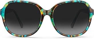 CARFIA Acetate Polarized Sunglasses for Women UV Protection Retro Trendy Big Sunnies CA2024