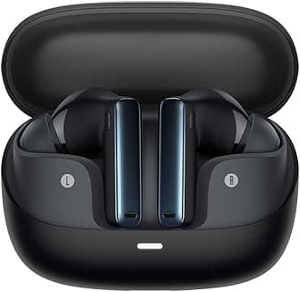 Baseus Earbuds Bowie M2s Wireless HiTune T3 Bluetooth 5.3 Headphones Built-in Microphone, Touch Control, Long Distance Connection Earphones (Black)