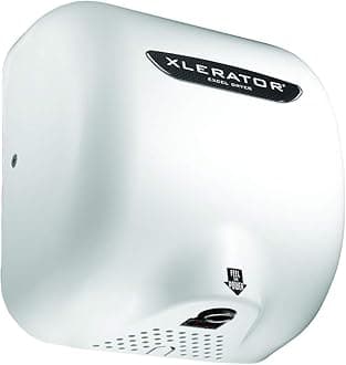 Xlerator White Hand Air Dryer XLBW, Commerrcial-Grade High-Speed Automatic Xlerator Bathroom Hand Dryer Blower -- ADA Compliant Version