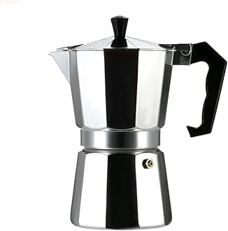 Turkish Coffee Maker Italian Espresso Moka Coffee Pot Octagonal For Coffee Lover Aluminum 6 Cups 300Ml