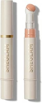 SHEGLAM Complexion Boost Concealer Sponge-Head Applicator Matte Liquid Concealer Long Lasting Brightening Color Corrector Weightless All-Day Long Lasting Hydrating Concealer-Pink Pearl