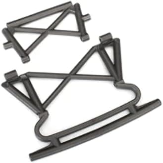 8535 Front Bumper and Support, Black