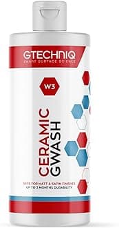Car Shampoo, 2-in-1 Ceramic GWash and Hydrophobic Coating for Car Cleaning 17 fl oz | Cleans and Repels Dirt, Long-Lasting Protection and Shine, Easy to Apply