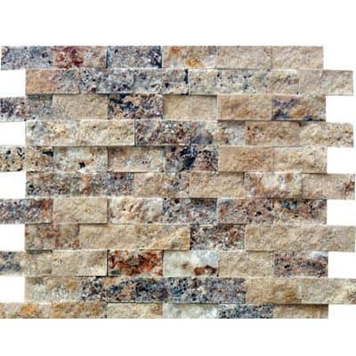 Scabos 2" x 1" Split Face Tile