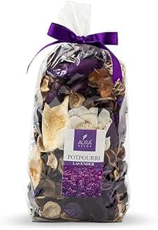 AuraDecor 150gm Dried Natural Fragrance Potpourri Fragrance with Petals & Buds (French Lavender)