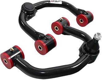 2PCS for F-150 Front Upper Control Arms, Tubular Suspension 2"-4" Lift PU Bushing Kit Compatible with 2004-2020 FORD F150 4X4 2WD (Pair) W/Pre-pressed Ball Joint Copper Zerk