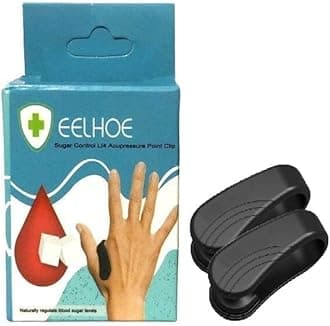 10 Pack Original Li4 Sugar Control Acupressure Clip for Diabetics, Headache, Migraine & Tension Relief Light Weight Stress Relief Pressure Point Clip