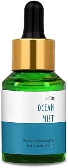 Ocean Mist Fragrance Oil, MitFlor Single Scented Oil, Large Size Premium Grade Fragrance Oil for Soap & Candle Making, Fresh Summer Essential Oils for Diffuser, Home Fragrance, 30ml
