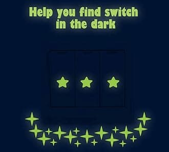 260 PCS Glow in The Dark Stars, Glowing Stars for Ceiling, Star Wall Decals Solar System Space Galaxy Planets Wall Stickers for Kids, Girls Boys Room Decorations for Bedroom