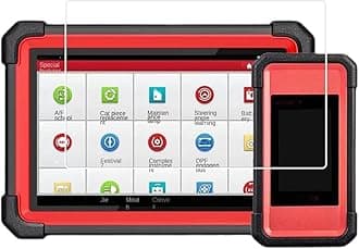 Walieoka Screen Protector Compatible with LAUNCH X431 PRO3S+ V5.0,9H Hardness Tempered Glass Protective film,Scratch Resistant Anti-Fingerprint Crystal Clear [ 1 Pcs]