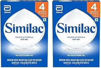 Similac Stage 4 Follow-Up Formula 18 to 24 Months, 400G Box, No Palm Olein Oil, Immune System and Bone Development, Powder, Toddler (Pack of 2)