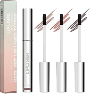 Sponsored Ad – Peel Off Lip Liner, 3 Pcs Peel Off Lip Stain, Infused with Hyaluronic Acid & Vitamin, Waterproof, Transfer-proof, Highly Pigmented Peel Off Lip Liner Tattoo Long Lasting Makeup Gift for Women