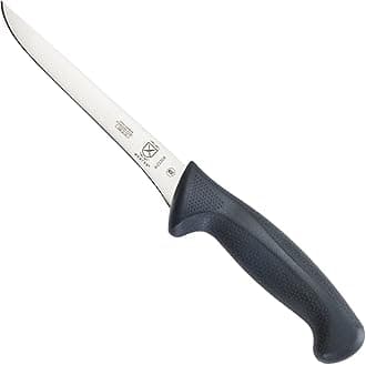 M22306 Millennia Black Handle, 6-Inch Stiff, Boning Knife