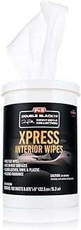 P&S - XPRESS Interior Wipes - Versatile All-in-One Cleaning Wipes for Leather, Vinyl, Plastic, and More - Safe for Vehicle Interiors and Exterior Surfaces (150 Count)