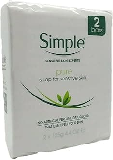 SimplePure Soap Sensitive Skin Twin Pack 2x125G (Pack of 3)