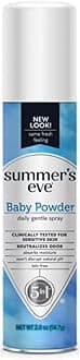 Summer's EVE Feminine Deodorant Spray-Baby Powder-2 oz (Pack of 1)