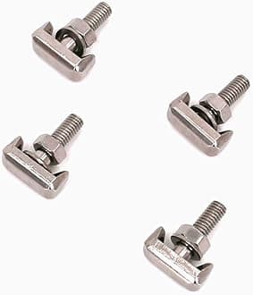 UTSAUTO Battery Terminal T-Bolt Kit 19116852 64740 Battery Cable Tensioner Bolt Screw 4-Pack for GMC Chevrolet BMW Audi, Replaces 6X0-915-138 6X0915138 61128373946