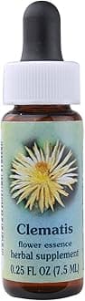 Flower Essence Services Supplement Dropper, Clematis, 0.25 Fluid Ounce