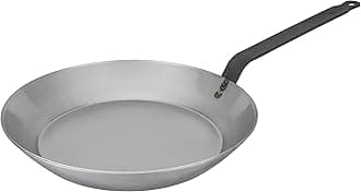 Bourgeat Black Carbon Steel Frying Pan, 11"