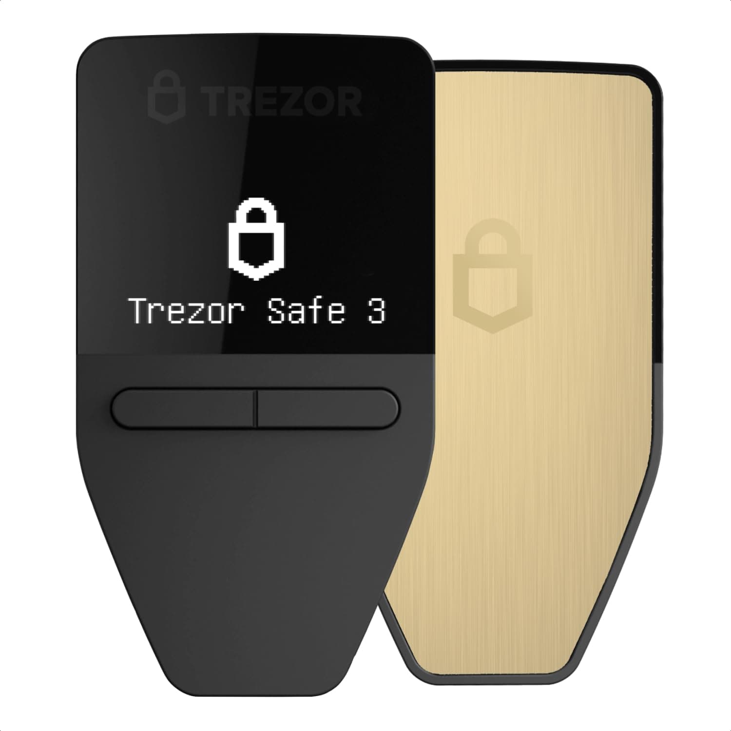 Safe 3 - Passphrase & Secure Element Protected Crypto Hardware Wallet - Buy, Store, Manage Digital Assets Simply and Safely (Solar Gold)
