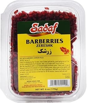 Sadaf Barberries Dried - Zereshk Dried Barberries - Persian groceries - 6 oz Package