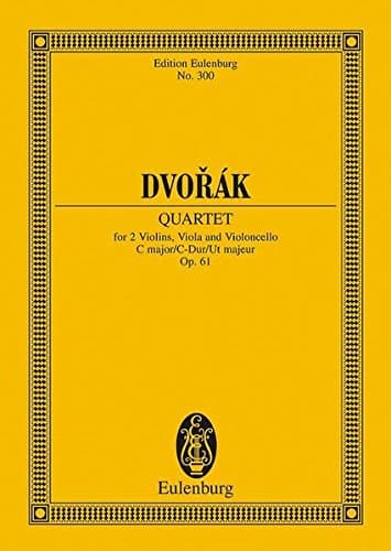 String Quartet in C Major, Op. 61 (Edition Eulenburg) Paperback – October 1, 1985