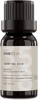 VINEVIDA Scent NO. 3518 Fragrance Oil - 10mL - Fragrance Oil for Candle Making - Made in USA Candle Scents Scents for Soap Making