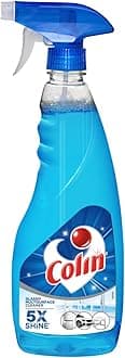 Colin 500 ml, Glass and Surface Cleaner Liquid Spray |India's #1 Glass Cleaner | Glass Cleaner for Car, Kitchen and Home Surfaces | Multi Surface Cleaner