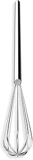Rattleware Stainless Steel 10.5" Round Coffee Whisk | Heavy-Duty Espresso Frothing Whisk | Durable, Easy-to-Clean Frother for Baristas and Home Coffee Enthusiasts
