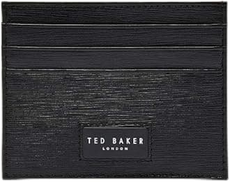 Ted Baker London Men's Woodgrain Leather Cardholder
