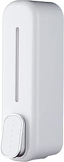 ABS Wall Mounted Soap Shampoo Conditioner Handwash Gel Liquid Soap Sanitizer Dispenser for Bathroom Basin Kitchen Sinks (350 Ml, White)