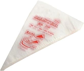 Piping Pastry Bag Pack of 100 Plastic Disposable Cream Pastry Bag Cake Icing Sugarcraft Cupcake Piping Decorating Tool For Baking Supplies (Small 25.5CMx26CMx15.5CM)