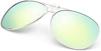 Clip On Flip Up Polarized Sunglasses for Prescription Glasses