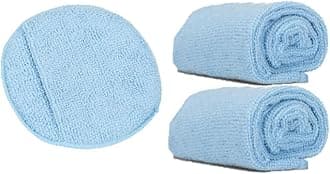 Microfiber Applicator Sponge & 2pcs 16in Towels - Leather Conditioner Applicator, Microfiber Applicator Pad for Car Leather Cleaner and Conditioner for Car Interior, Leather Care Kit
