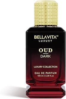 – BellaVita Luxury OUD DARK Perfume for Men | Woody & Musky Fragrance with Exotic Grapefruit, Orris & Vetiver | Long-Lasting Mens Perfume | Luxury Gift for Men, Oud Perfume for Man, Vanilla Notes,100ml