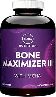 – Bone Maximizer III – Advanced All-in-One Bone Health Formula – Calcium, Magnesium, Vitamins D3, K2 & C – Bone & Joint Support | 150 Capsules | 1 Month Supply | GMP Certifie