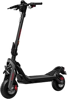 Segway SuperScooter GT3, 31 MPH w/ 45-Mile Long Range, 2400W Peak Motor, Dual Hydraulic Suspension, Self-Sealing Tires, Flash Charging Electric Scooter for Adults, UL 2272/2271 Certified, Gen3