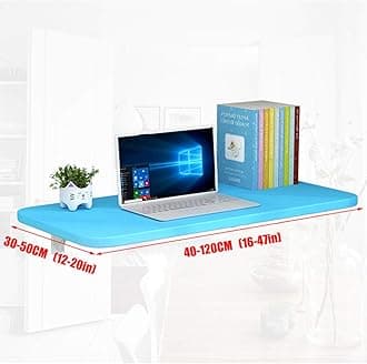 Folding Wall-Mounted Drop-Leaf Table, Cold Rolled Steel Shelf Bracket, Heavy Duty Kitchen & Dining Table, Computer Desk, Trestle Design