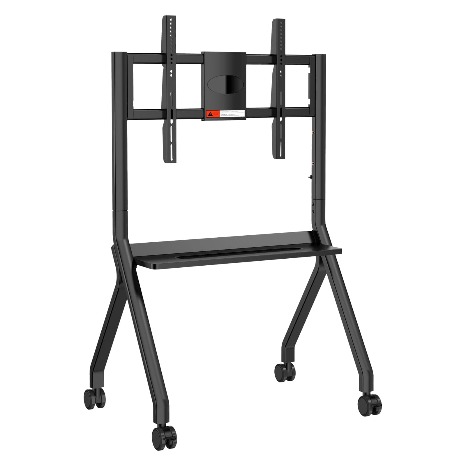 Smart Board Stand for Interactive Whiteboard 47"-65", Four Lockable Wheels, Design for The Modern Office or Classroom