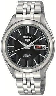 Seiko SNKL23K1 Men's Wristwatch, Seiko 5 Automatic, Bracelet Type