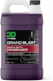 3D Grand Blast Engine Degreaser – Heavy Duty Biodegradable Cleaner for Engines, Wheels, Exhausts & More – Fast-Acting, Non-Staining – Made in USA – 1 Gallon