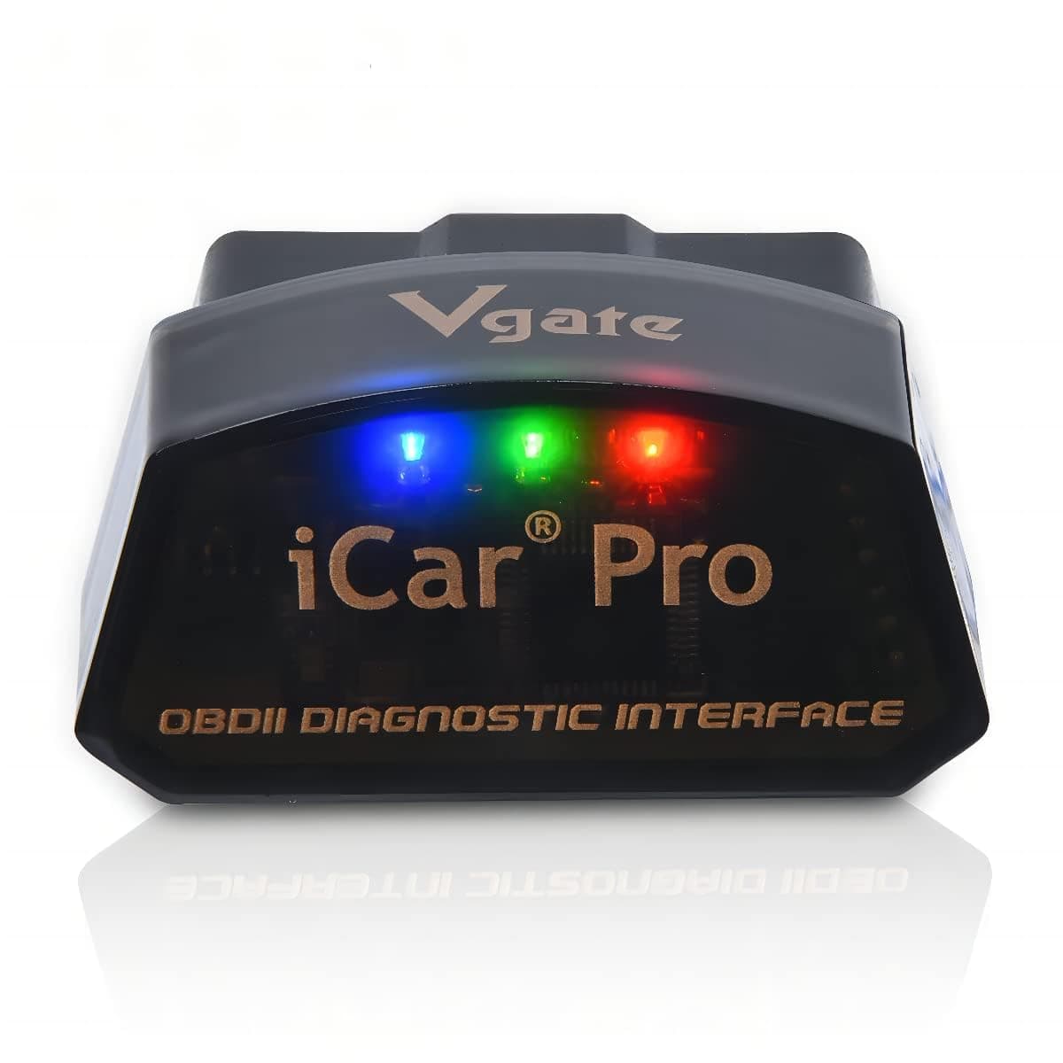 Vgate iCar Pro Bluetooth 4.0 (BLE) OBD2 Fault Code Reader OBDII Code Scanner Car Check Engine Light iOS iPhone iPad/Android Compatible ELM327 Adapter