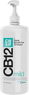 Mild Mint Mouthwash, Enamel Strengthening, Odour-free Breath For 12 Hours, 1L