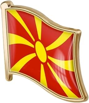 Country Flag Pin Badge International Travel Brooch Metal Alloy Souvenir Pin for Hat Clothes Backpack