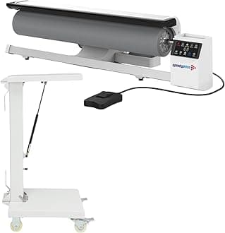 Rotary Iron Steam Roller Ironing Press by Speedypress R02036 with Stand, 91.5cm, for Clothes, Garments, Curtains, Sheets, Tablecloths