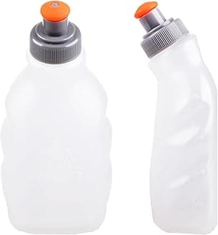 Triwonder BPA-Free Leak-Proof Running Water Bottles - Pack of 2 (250ml/8.5oz)