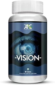ANC Vision Eye Vitamins good for Eyes with Lutein & Zeaxanthin | Fights Low Eye Vision, Dry Eyes & Retina 90 Tablets