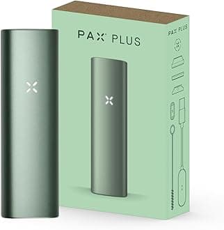 PAX Plus Starter Kit – Sage. Premium Portable Vaporizer for Dry Herbs 10 Year Warranty